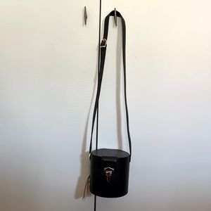 NWT Doen Sylvie Bag Black Leather with Silk Lining -  SOLD OUT